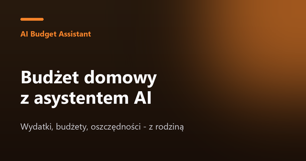 AI Budget Assistant